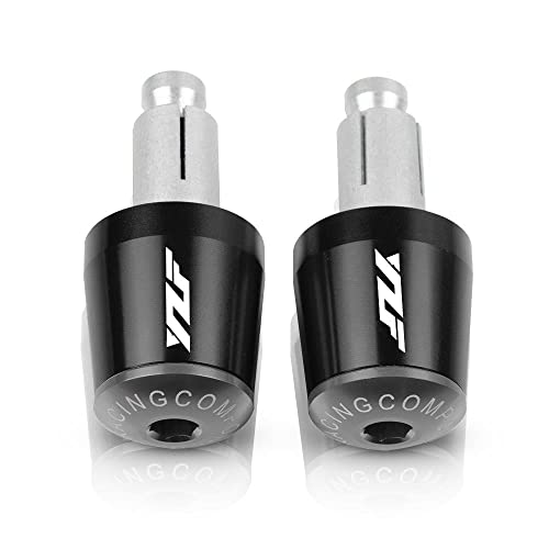 Für Yama&ha YZF R6S R6 YZF-R1 R1 Motorradgriffe Lenker Griffenden Stecker Abdeckkappe Ausgewogene CNC Aluminium Griffteile(G) von XZGFZHY