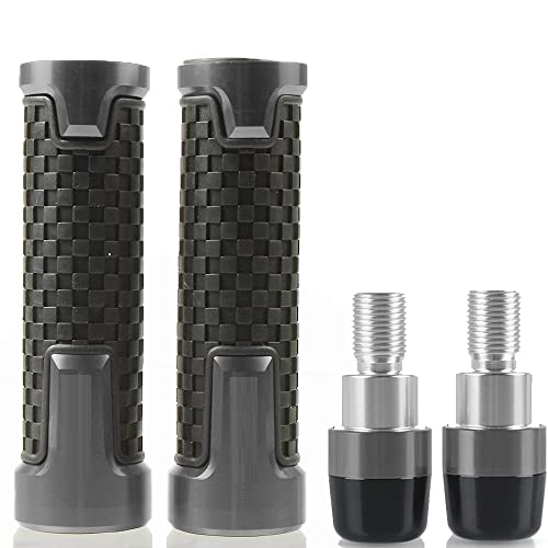 Für Yama&ha YZFR1 YZFR3 YZFR6 YZFR125 YZFR15 YZFR25 Motorrad Lenker Handgriffe Anti Skid Lenkerkappe Endstopfen CNC Aluminium Griffteile(G) von XZGFZHY