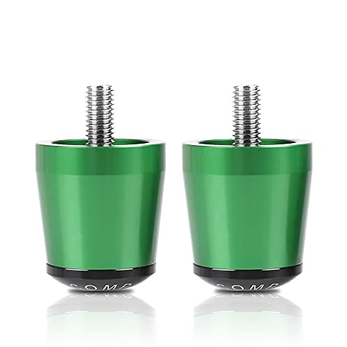 Für Z750 Z 750 2007 2008 2009 2010 2011 2012 Z750 Motorrad CNC Aluminium Griffe Lenker Griff Enden Stecker Abdeckkappe Ausgewogene Stecker Griffteile(Grün) von XZGFZHY