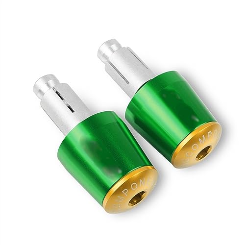 Für ZX-7R ZX7R ZX7RR 1989-2003 1990 1991 1992 1993 94 Motorrad CNC Aluminium Griffe Lenker Griff Enden Stecker Abdeckkappe Ausgewogene Stecker Griffteile(Gold) von XZGFZHY
