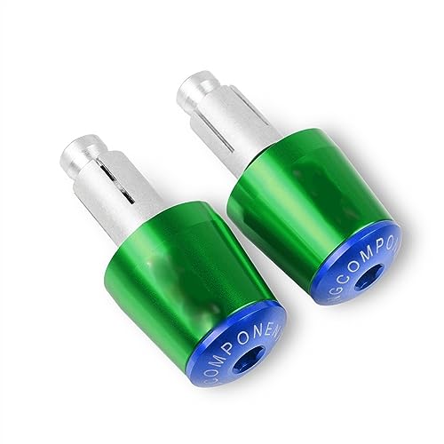 Für ZZR600 ZZR400 ZZR 400 600 1990-2004 2003 2002 2006 2007 Motorrad CNC Aluminium Griffe Lenker Griff Enden Stecker Abdeckkappe Ausgewogene Stecker Griffteile(Blau) von XZGFZHY