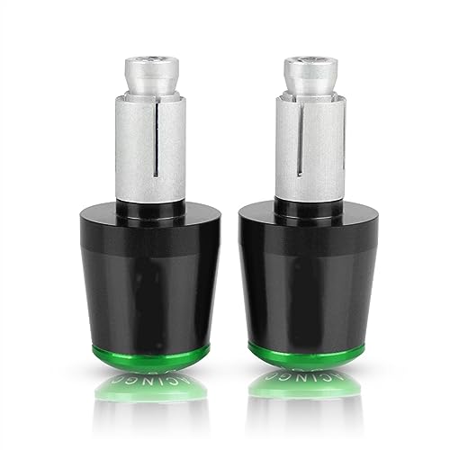 Für ZZR600 ZZR400 ZZR 400 600 1990-2004 2003 2002 2006 2007 Motorrad CNC Aluminium Griffe Lenker Griff Enden Stecker Abdeckkappe Ausgewogene Stecker Griffteile(Schwarz) von XZGFZHY