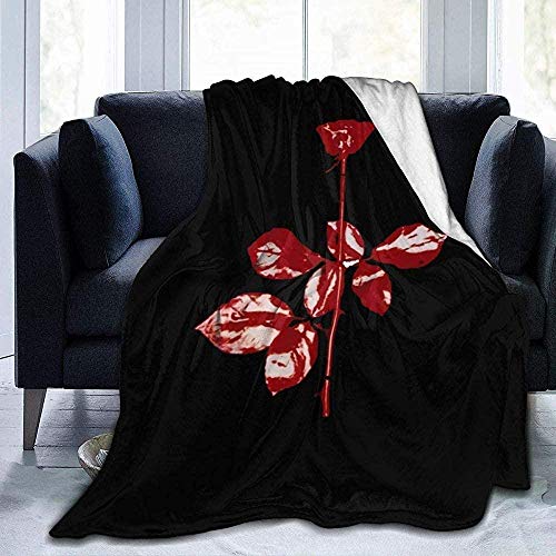 XZHYMJ Depeche Mode Flanell Fleece Decke Decke Gedruckt Ultra Soft Velvet Premium Bett Leicht Komfortabel Warm von XZHYMJ