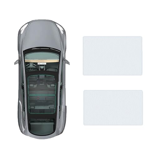 XZKKCD Für Audi Q5-2017 Auto-Schiebedach Netz,Fahrzeug Schiebedach Abdeckung,Sonnenschutznetz - Auto-Schiebedach.,A-Gray White Regular Style von XZKKCD