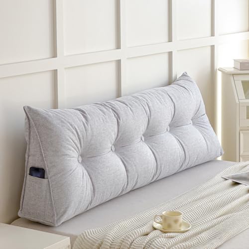 XZLZMYP D,100x50x15cm, Lesekissen Für Bett Und Sofa Keilkissen Weich Lendenwirbelkissen Bettkissen Multifunktion Rückenkissen Sitzkissen Bett Stuhl Kissen Kopfteil Bett Sitzkissen XZLZMYP D,100x50x15cm, Lesekissen Für Bett Und Sofa Keilkissen Weich Lendenwirbelkissen Bettkissen Multifunktion Rückenkissen Sitzkissen Bett Stuhl Kissen Kopfteil Bett Sitzkissen von XZLZMYP