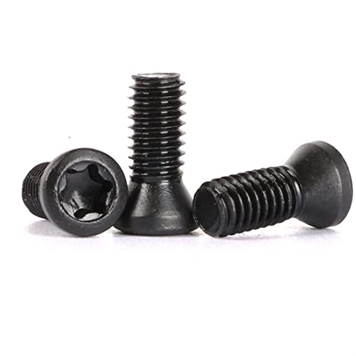 Grad 12.9 TORX-Schraube einsetzen M1.6 M1.8 M2 M2,5 m3 m3.5 m4 m5 Hartmetalleinsätze ersetzen. CNC Zubehör Drehmaschine Werkzeugklinge Cutter Bar (Size : M3x7 (20pcs)) von XZMALZYC