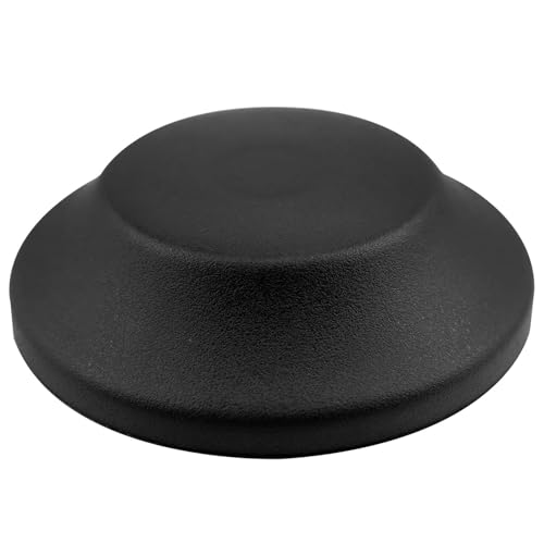 XZW 1 Stück Packung Outdoor Terrassenschirm Top Cap Ersatzteile Outdoor Terrasse Regenschirm Top Schraubkappe Ersatzteile Zubehör (schwarz) von XZW