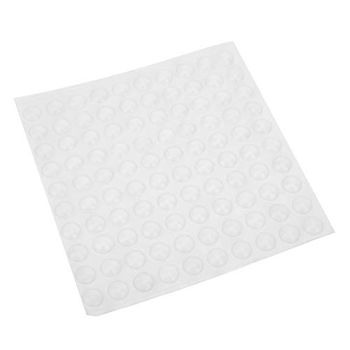 200 Stück selbstklebende Silikon-Fußpolster, transparente Anti-Rutsch-Matte, Zubehör für Haushaltsmöbel, 10 x 3 mm von XZXCVN