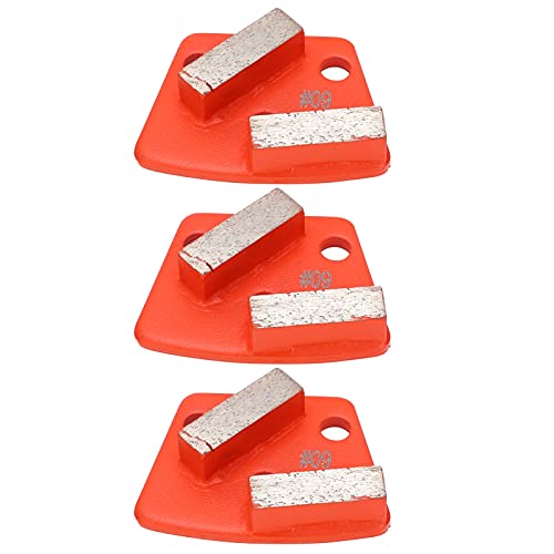 3pcs Diamant Schleifschuhe Trapez Beton aggreesives Schneiden 2 lange Zähne Mandarine 60# 3pcs Diamant Schleifschuhe Trapez Beton aggreesives Schneiden 2 lange Zähne Mandarine 60# von XZXCVN