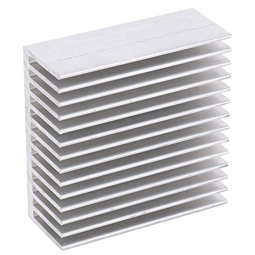 4Pcs Aluminium Kühlkörper Wärmeableitung Kühlung Blatt für Router CPU Q50 x 20 x 50 von XZXCVN