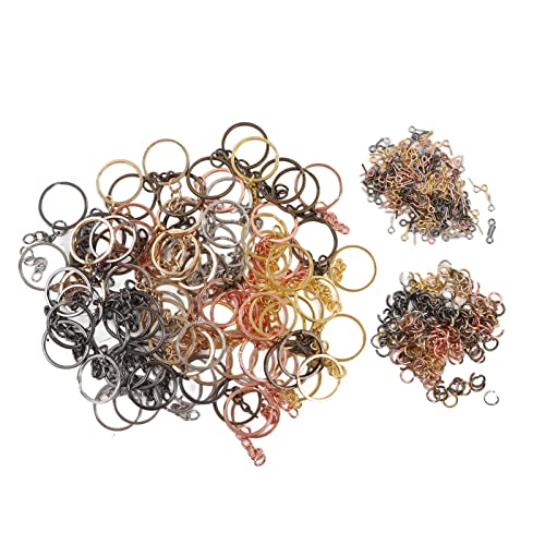 90 PCs Schlüsselkettenringe 6 Farben Schlüsselbund Zubehör mit Sprungringen Schrauben Sie Scheiße für DIY -Gepäckanhänger Juwely 90 PCs Schlüsselkettenringe 6 Farben Schlüsselbund Zubehör mit Sprungringen Schrauben Sie Scheiße für DIY -Gepäckanhänger Juwely von XZXCVN