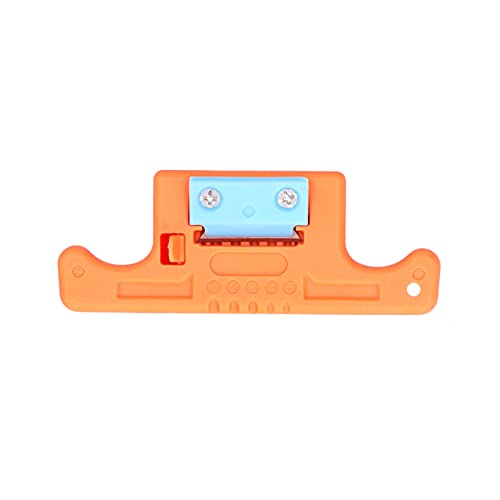Abmantelungswerkzeug Für Kabel 1.9-3.0mm Orange, Sicheres Abmanteln, Langlebige Klinge Aus Werkzeugstahl - Präzises Abmanteln, Schutz Des Fasern, Ideal Für Techniker Und Elektr von XZXCVN