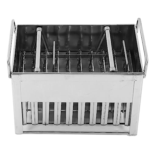Eisformen aus Edelstahl, 40 Stück Kapazität, Eisstäbchen Silikonform für Zuhause, Wiederverwendbar, BPA Frei - Langlebiges Material, Vielseitig Für Eis und Snacks, für Eisformen aus Edelstahl, 40 Stück Kapazität, Eisstäbchen Silikonform für Zuhause, Wiederverwendbar, BPA Frei - Langlebiges Material, Vielseitig Für Eis und Snacks, für von XZXCVN