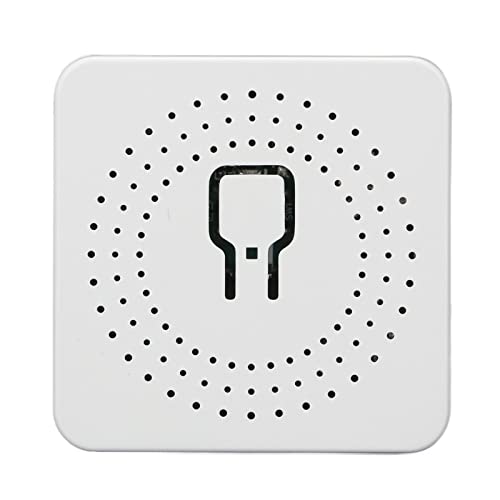 Intelligenter WLAN - Schalter 16A mit App Fernsteuerung Sprachsteuerung ABS Gehäuse für Haushalt und Beleuchtung von XZXCVN