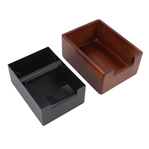 Kaffee Knock Box aus Holz groß mit integriertem Sieb aus Eisen mit Silikon Stoßdämpfer rutschfest für Espressopulver Abklopfen Kaffee Knock Box aus Holz groß mit integriertem Sieb aus Eisen mit Silikon Stoßdämpfer rutschfest für Espressopulver Abklopfen von XZXCVN