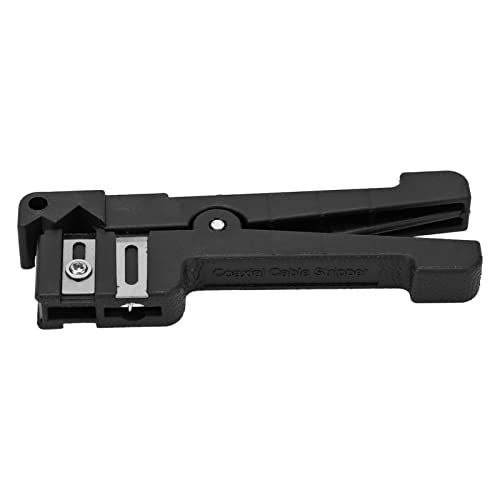 Koaxialkabel Stripper Faserlöser loser Pufferrohrkoax Striping Handwerkzeug Schwarz für 4,8-7,9 mm Draht von XZXCVN