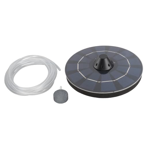 Solar Oxygen Pump 6V 2.5W, Portable Aquarium Luftpumpe, Energiesparend und Leise - Umweltfreundliche Teichbelüftung, Solarpanel Betrieb, Ideal für Fischbecken Solar Oxygen Pump 6V 2.5W, Portable Aquarium Luftpumpe, Energiesparend und Leise - Umweltfreundliche Teichbelüftung, Solarpanel Betrieb, Ideal für Fischbecken von XZXCVN