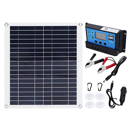 Solarpanel Komplettset 100W, Photovoltaik Faltbar, Mit 100A Controller, 20W Solar - Stabile Energieversorgung, Schutzfunktionen Integriert, Ideal Für Outdoor Und Auto Solarpanel Komplettset 100W, Photovoltaik Faltbar, Mit 100A Controller, 20W Solar - Stabile Energieversorgung, Schutzfunktionen Integriert, Ideal Für Outdoor Und Auto von XZXCVN