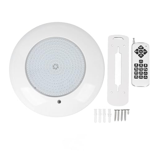 XZXCVN RGB LED Pool Light 25W, Unterwasserlicht IP68, AC 12V, Farbwechsel mit Fernbedienung - Energiesparend, Einfache Montage, Ideal für Schwimmbad und Teichbeleuchtung XZXCVN RGB LED Pool Light 25W, Unterwasserlicht IP68, AC 12V, Farbwechsel mit Fernbedienung - Energiesparend, Einfache Montage, Ideal für Schwimmbad und Teichbeleuchtung von XZXCVN