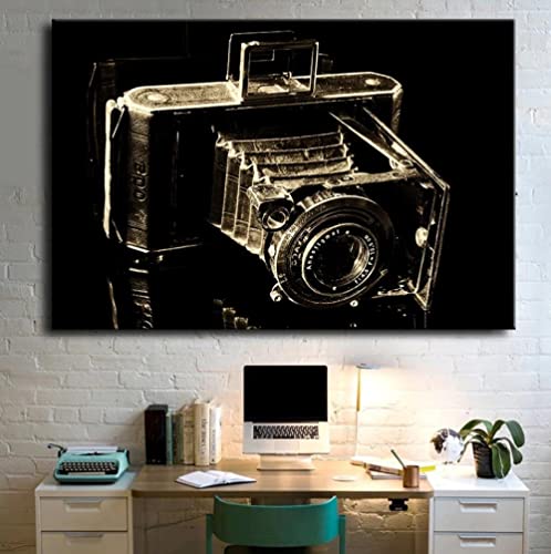 DIY Diamond Painting Retro-Kamera 5D Diamant Painting Set Full Drill Stickerei Groß Bilder Diamonds Malerei für Home Wand Dekor 16x20 Zoll von XZXMINGY