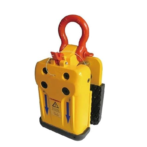 XZXXZSZ Steinplatten-Hebeklemme Großes Plattenhandhabungswerkzeug Granit-Marmor-Hebeplattenheber Heben Sie innerhalb von 1000 kg an(Black Rubber 15-50MM) von XZXXZSZ