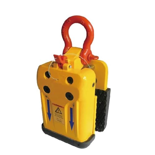 XZXXZSZ Steinplatten-Hebeklemme Großes Plattenhandhabungswerkzeug Granit-Marmor-Hebeplattenheber Heben Sie innerhalb von 1000 kg an(Black Rubber 20-60MM) von XZXXZSZ
