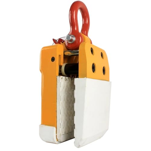 XZXXZSZ Steinplatten-Hebeklemme Großes Plattenhandhabungswerkzeug Granit-Marmor-Hebeplattenheber Heben Sie innerhalb von 1000 kg an(White Rubber 20-60MM) von XZXXZSZ