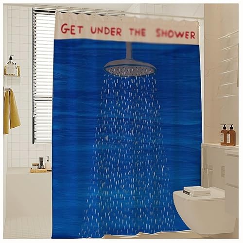XaEjNzwDT duschvorhang Anti schimmel Duschvorhang, Schimmelresistent, Wasserdicht und Schimmelbeständig, Badewannenvorhang(Color:c,Size:80 * 180cm) von XaEjNzwDT