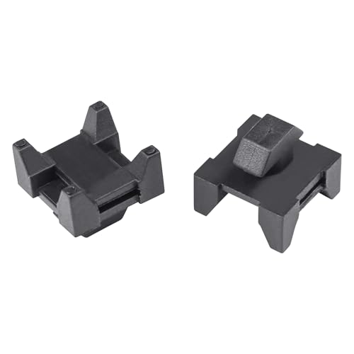 Xadnitu 25 Stück Kunststoff-Kabelbinder-Montageblöcke, Drop-In-Basishalterungen für Aluminium-T-Nut-Extrudierte Profile der Serie 15 oder 40 Xadnitu 25 Stück Kunststoff-Kabelbinder-Montageblöcke, Drop-In-Basishalterungen für Aluminium-T-Nut-Extrudierte Profile der Serie 15 oder 40 von Xadnitu