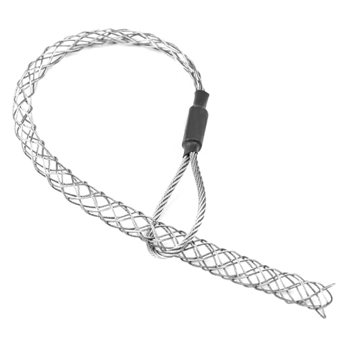 Xadnitu Kabelzuggriff für Drähte mit Außendurchmesser 6–9 mm, Edelstahl-Kabelabzieher, Sockengeflecht, Lassos mit Seilschlaufe für robuste oder flexible Schnüre von Xadnitu