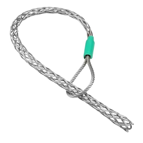 Xadnitu Kabelzuggriff für Drähte mit Außendurchmesser von 12–14 mm, Edelstahl-Kabelabzieher, Sockengeflecht, Lassos mit Seilschlaufe für robuste oder flexible Schnüre Xadnitu Kabelzuggriff für Drähte mit Außendurchmesser von 12–14 mm, Edelstahl-Kabelabzieher, Sockengeflecht, Lassos mit Seilschlaufe für robuste oder flexible Schnüre von Xadnitu