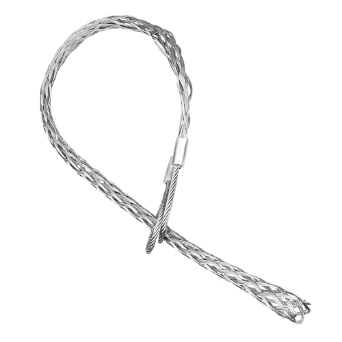 Xadnitu Kabelzuggriff für Drähte mit Außendurchmesser von 25–37 mm, Edelstahl-Kabelabzieher, Sockengeflecht, Lassos mit Seilschlaufe für robuste oder flexible Schnüre Xadnitu Kabelzuggriff für Drähte mit Außendurchmesser von 25–37 mm, Edelstahl-Kabelabzieher, Sockengeflecht, Lassos mit Seilschlaufe für robuste oder flexible Schnüre von Xadnitu