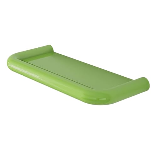 Xafrstyu 33 cm Wandregal für Badezimmer - Edelstahl Einzelschwimmendes Glasregal zur Badezimmerorganisation (Green) von Xafrstyu