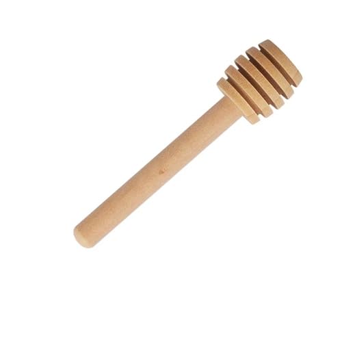 100 hochwertige Honigrührstäbchen, Rührgriff, praktischer Holzlöffel, langer Stab, Küchenutensilien (50 Stück) von Xailry