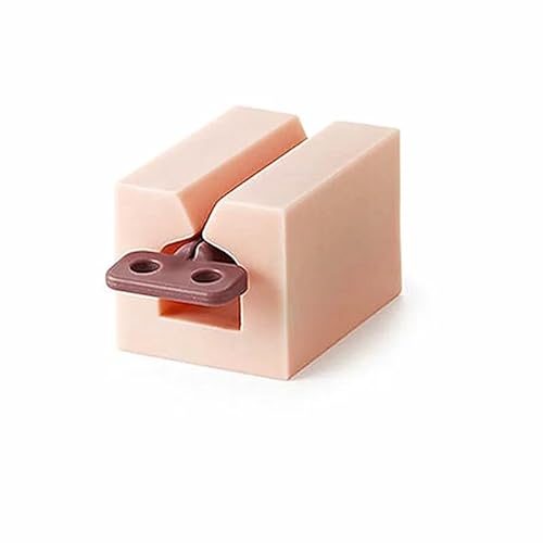 Badezimmer-Zubehör, Zahnpasta-Quetscher Tube, einfacher Spender, Rollhalter, Badezimmerzubehör, Zahnreinigungszubehör (04) von Xailry
