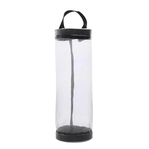Dispotable Bag Organizer Rack Wall Mount Holder Dispenser Hanging Storage Trash Bag Garbage Bag Kitchen Garbage Basket (1PC Grey) von Xailry