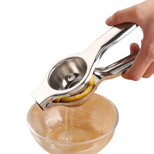 Zitruspresse aus Edelstahl, manuelle Saftpresse, Zitronenpresse, Orangensaft, Fruchtpresse, Küchenwerkzeuge von Xailry