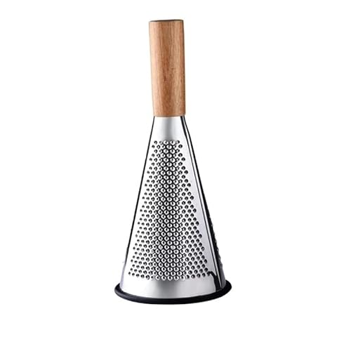 for Kitchen Creative Cone Obst Gemüse Reibe Knoblauch Grinder Slicer Manueller Holzgriff Küchenmaschine Heimzubehör von Xailry