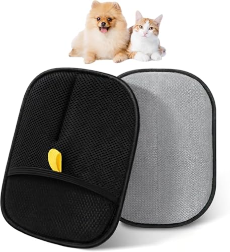 Xalveria FellnasenBoutiqu DoppelseitigFellmagnet für Hunde und Katzen – Antistatischer Haarentferner, Wiederverwendbar & Leicht zu Reinigen – Für Alle Felltypen (3 Stück) von Xalveria