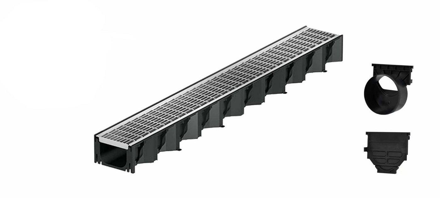 ACO Severin Ahlmann GmbH & Co. KG Entwässerungsrinne 1m Hexaline 2.0 Entwässerungsrinne + Maschenrost Edelstahl + Ablauf, 4-St., horizontaler Ablauf, Maschenrost Edelstahl ACO Severin Ahlmann GmbH & Co. KG Entwässerungsrinne 1m Hexaline 2.0 Entwässerungsrinne + Maschenrost Edelstahl + Ablauf, 4-St., horizontaler Ablauf, Maschenrost Edelstahl von ACO Severin Ahlmann GmbH & Co. KG