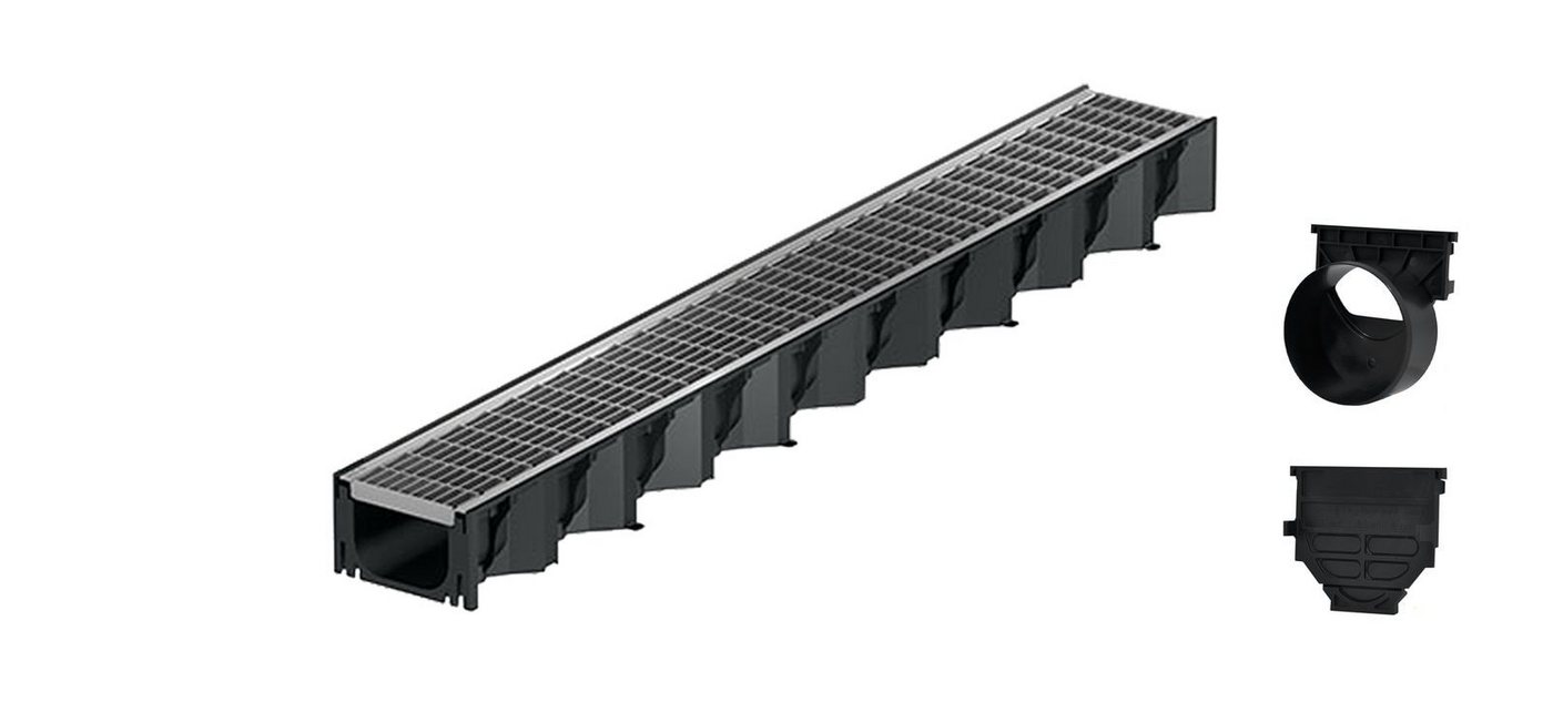 ACO Severin Ahlmann GmbH & Co. KG Entwässerungsrinne 1m Hexaline 2.0 Entwässerungsrinne + Maschenrost verzinkt + Ablauf, 6-St., horizontaler Ablauf, Maschenrost Stahl verzinkt ACO Severin Ahlmann GmbH & Co. KG Entwässerungsrinne 1m Hexaline 2.0 Entwässerungsrinne + Maschenrost verzinkt + Ablauf, 6-St., horizontaler Ablauf, Maschenrost Stahl verzinkt von ACO Severin Ahlmann GmbH & Co. KG