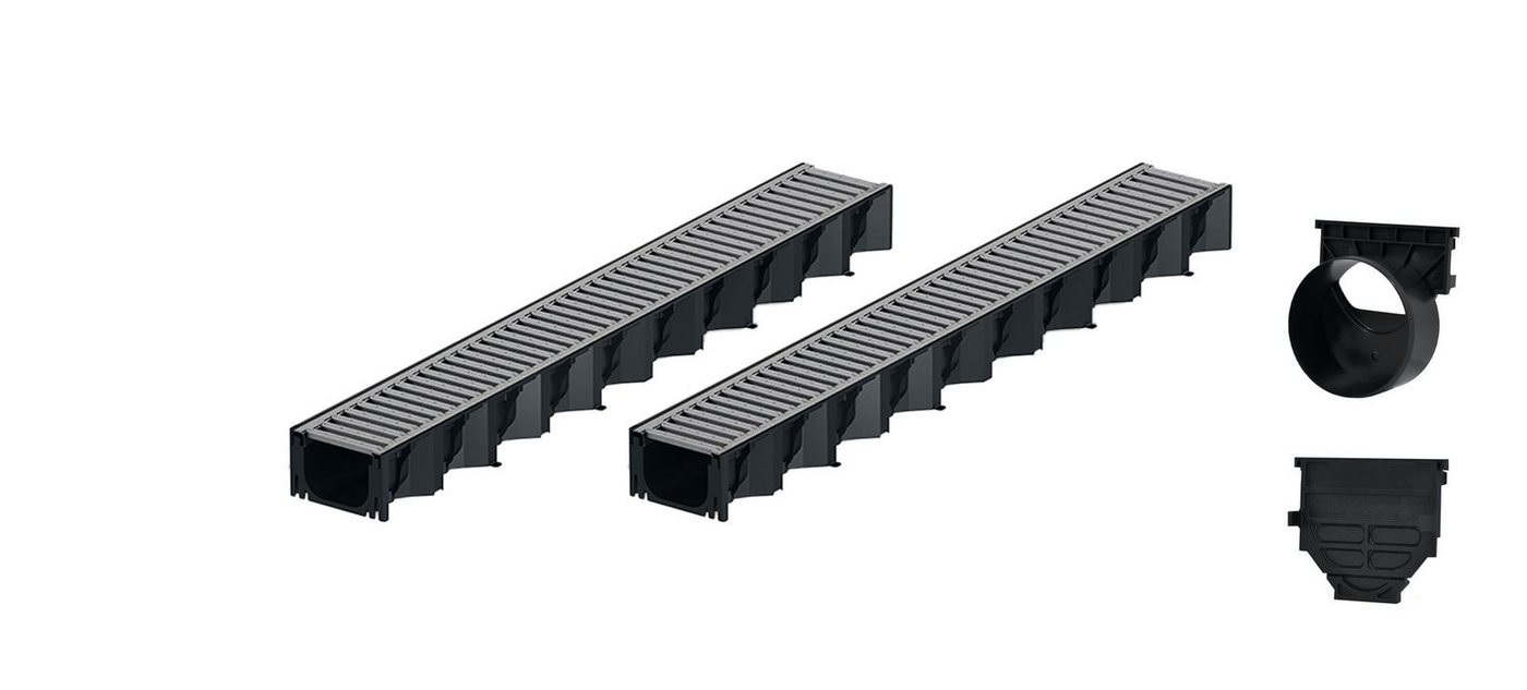 ACO Severin Ahlmann GmbH & Co. KG Entwässerungsrinne 2x1m Hexaline 2.0 Entwässerungsrinne + Stegrost verzinkt + Ablauf, 6-St., horizontaler Ablauf, Rost Stahl verzinkt ACO Severin Ahlmann GmbH & Co. KG Entwässerungsrinne 2x1m Hexaline 2.0 Entwässerungsrinne + Stegrost verzinkt + Ablauf, 6-St., horizontaler Ablauf, Rost Stahl verzinkt von ACO Severin Ahlmann GmbH & Co. KG