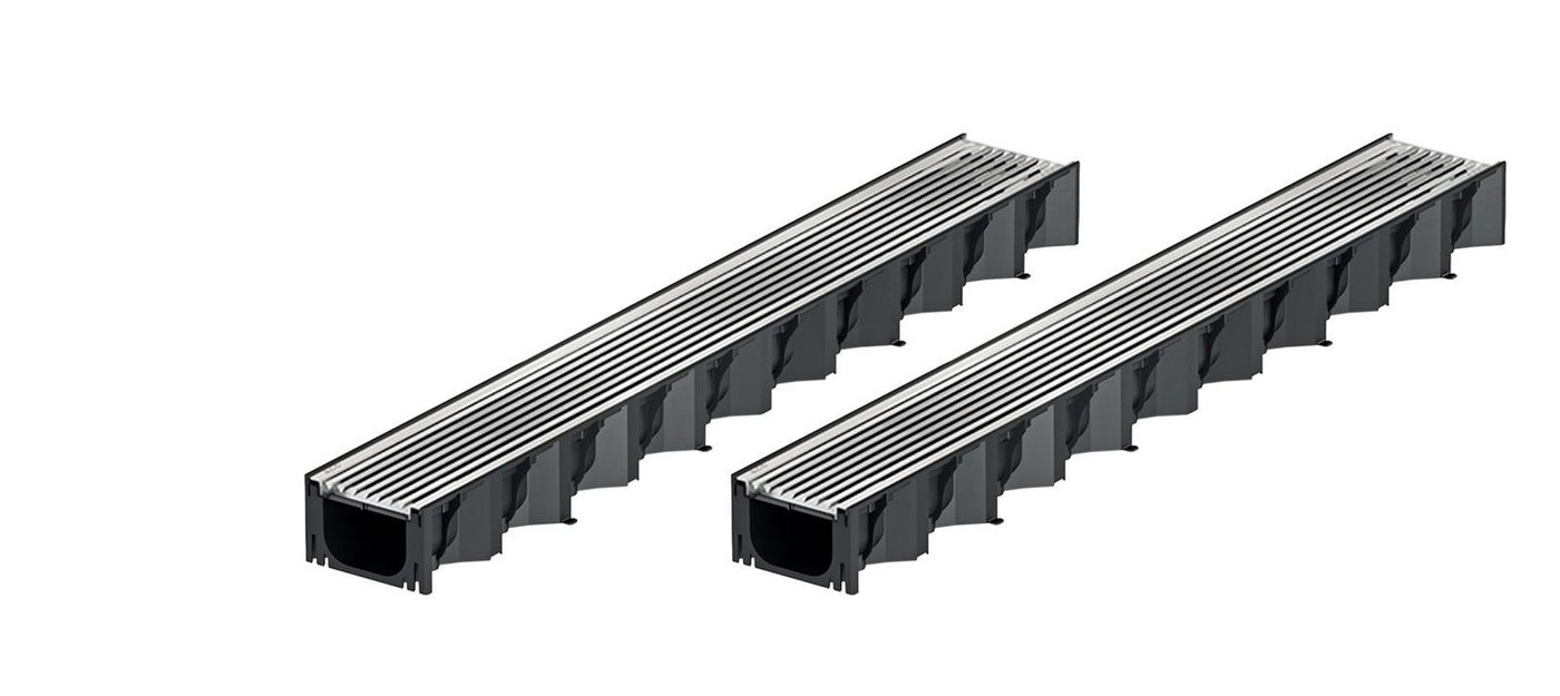 ACO Severin Ahlmann GmbH & Co. KG Entwässerungsrinne 2x1m Hexaline Entwässerungsrinne + Längsstab Rost Edelstahl, 4-St., Längstabrost Edelstahl ACO Severin Ahlmann GmbH & Co. KG Entwässerungsrinne 2x1m Hexaline Entwässerungsrinne + Längsstab Rost Edelstahl, 4-St., Längstabrost Edelstahl von ACO Severin Ahlmann GmbH & Co. KG