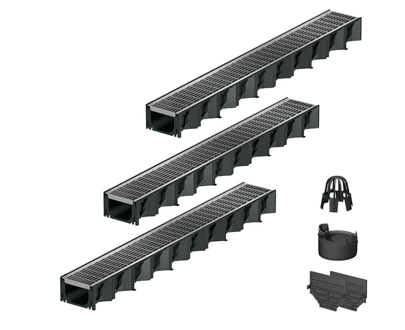 ACO Severin Ahlmann GmbH & Co. KG Entwässerungsrinne 3x1m Hexaline 2.0 Entwässerungsrinne + Maschenrost verzinkt + Ablauf, 8-St., vertikaler Ablauf, Maschenrost Stahl verzinkt ACO Severin Ahlmann GmbH & Co. KG Entwässerungsrinne 3x1m Hexaline 2.0 Entwässerungsrinne + Maschenrost verzinkt + Ablauf, 8-St., vertikaler Ablauf, Maschenrost Stahl verzinkt von ACO Severin Ahlmann GmbH & Co. KG