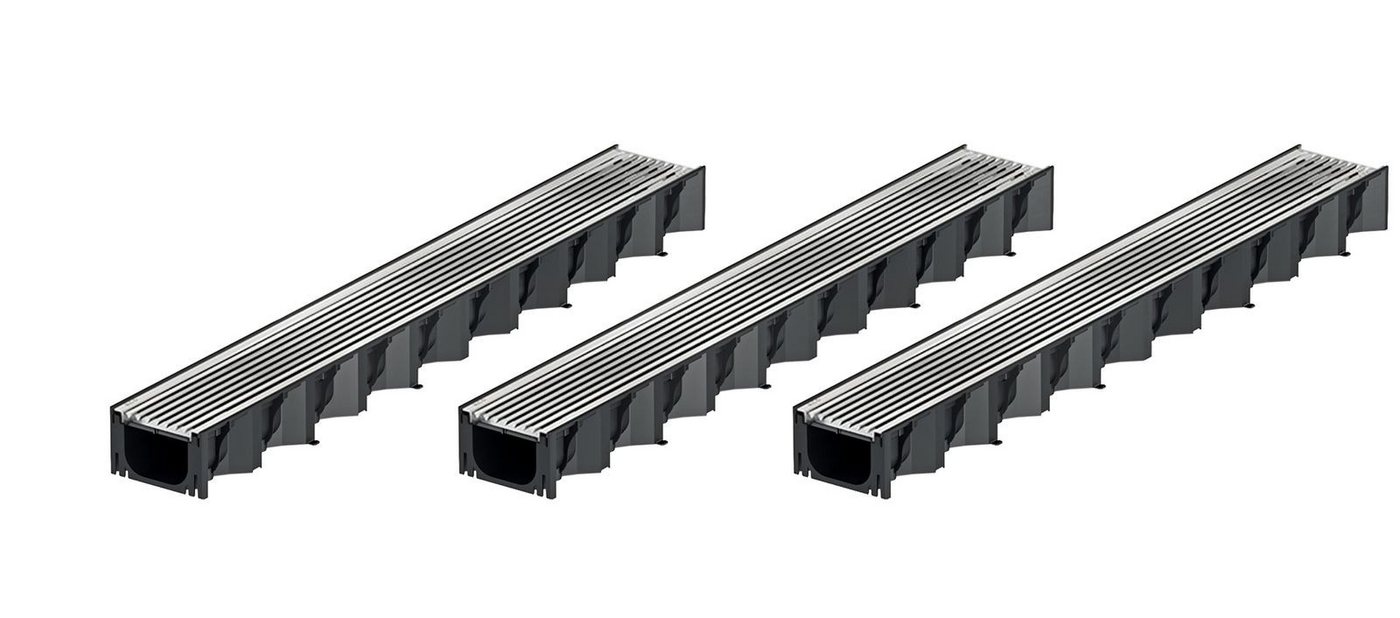 ACO Severin Ahlmann GmbH & Co. KG Entwässerungsrinne 3x1m Hexaline Entwässerungsrinne + Längsstab Rost Edelstahl, 6-St., Längstabrost Edelstahl ACO Severin Ahlmann GmbH & Co. KG Entwässerungsrinne 3x1m Hexaline Entwässerungsrinne + Längsstab Rost Edelstahl, 6-St., Längstabrost Edelstahl von ACO Severin Ahlmann GmbH & Co. KG