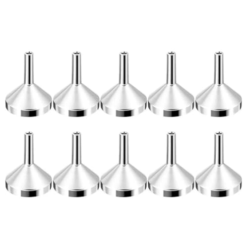 Xanorrg 10 Pack Kleine Metalltrichter Parfums Dekantieren Geeignet Für Schnelle Und Saubere Parfums Die In Kleine Flaschen Kosmetische Trichter Dekantieren Xanorrg 10 Pack Kleine Metalltrichter Parfums Dekantieren Geeignet Für Schnelle Und Saubere Parfums Die In Kleine Flaschen Kosmetische Trichter Dekantieren von Xanorrg