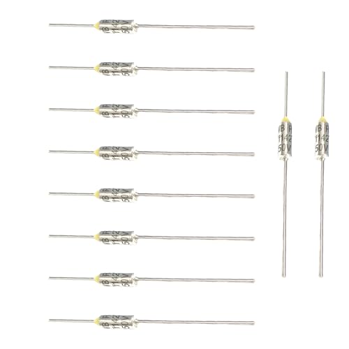 10 Pcs Hochtemperaturmetallthermische Sicherungen Die Sichere Vorgänge In Verschiedenen Elektronischen Systemen Cutoff Metall Cutoff Gewährleisten von Xanorrg
