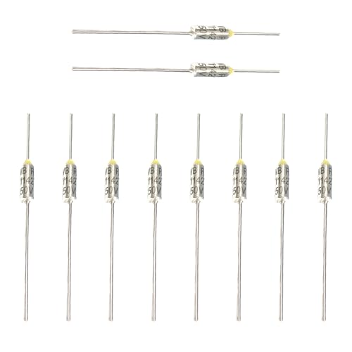 10 Pcs Hochtemperaturmetallthermische Sicherungen Die Sichere Vorgänge In Verschiedenen Elektronischen Systemen Cutoff Metall Cutoff Gewährleisten von Xanorrg