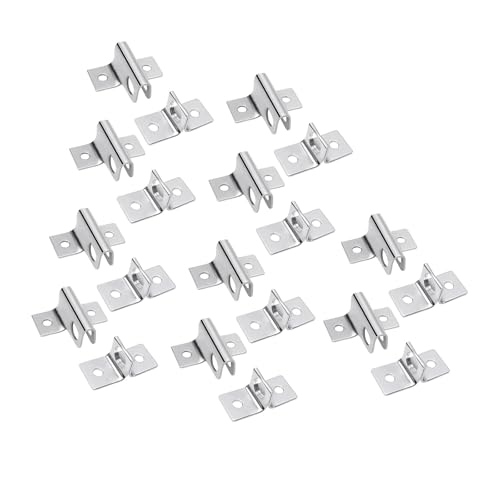 10 Pcs Verdicken Schließfach Vorhängeschloss Kleiderschrank Sicherheits Tür Gate Bolzen Kälte Stähle HaSps Riegel Hardware Kleiderschrank Sicherheitstürtor Bolzen von Xanorrg