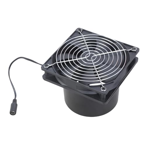 12 Cm 12 V Extraktorlüfter Niedriger Rauschinline Kanal Hydroponischer Luftgebläseablüftung Für Heimbadezimmer Wachstum Raumlüftung Leistungsstarke Belüftungsabgasgebläse von Xanorrg